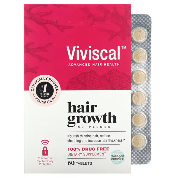 Viviscal, Hair Growth Supplement, 60 Tablets USA Version