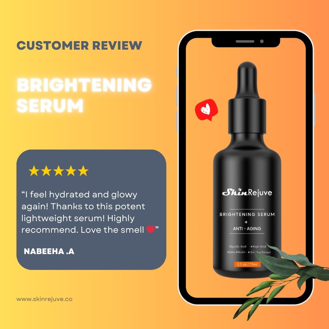 BRIGHTENING + ANTI-AGING SERUM 15 ML