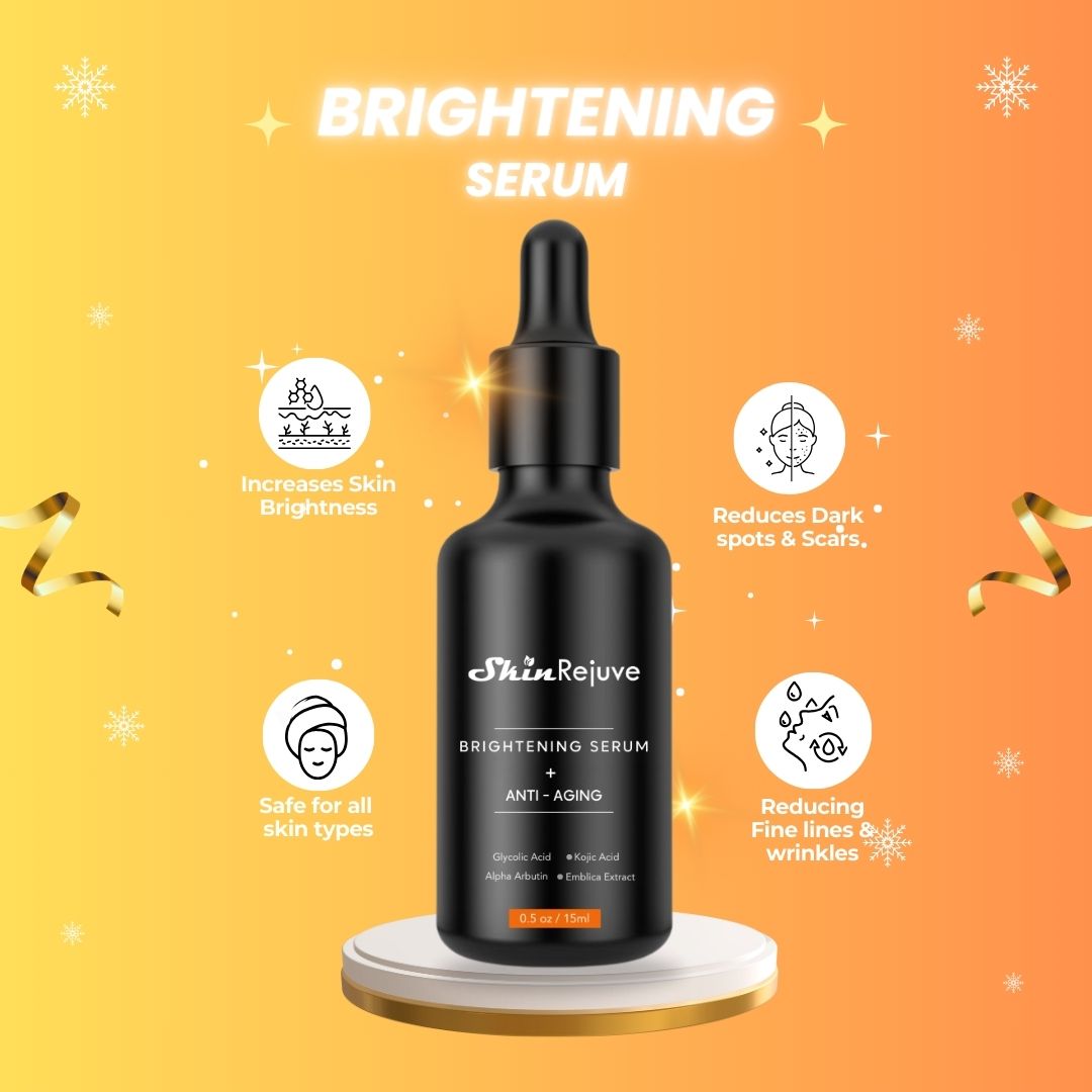 BRIGHTENING + ANTI-AGING SERUM 15 ML