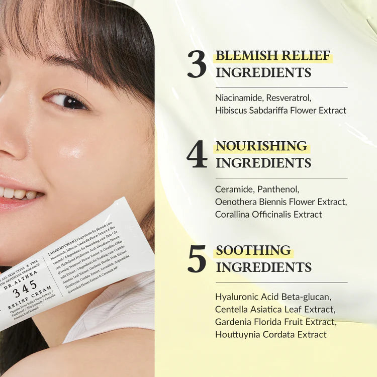 Dr. Althea - 345 Relief Cream Renewed - 50ml