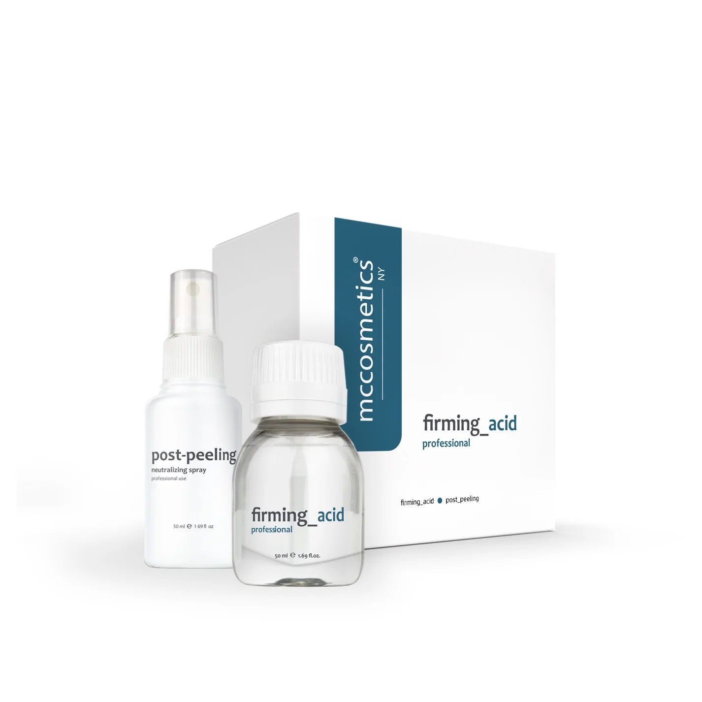 MCC firming_acid pack(50ml) + post-peeling (50ml)