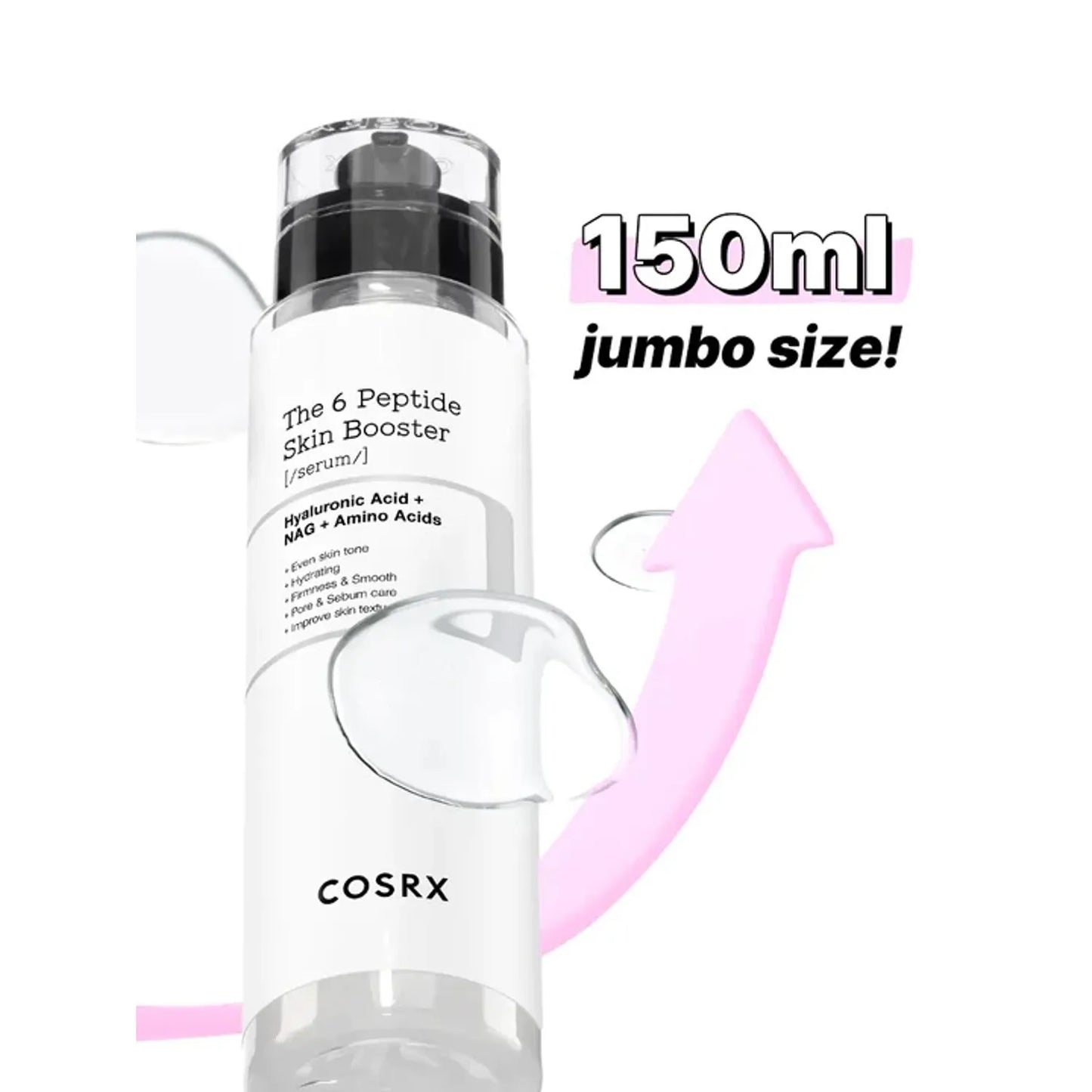 COSRX - THE 6 PEPTIDE SKIN BOOSTER 150 ML 1x (without box) from olive young set