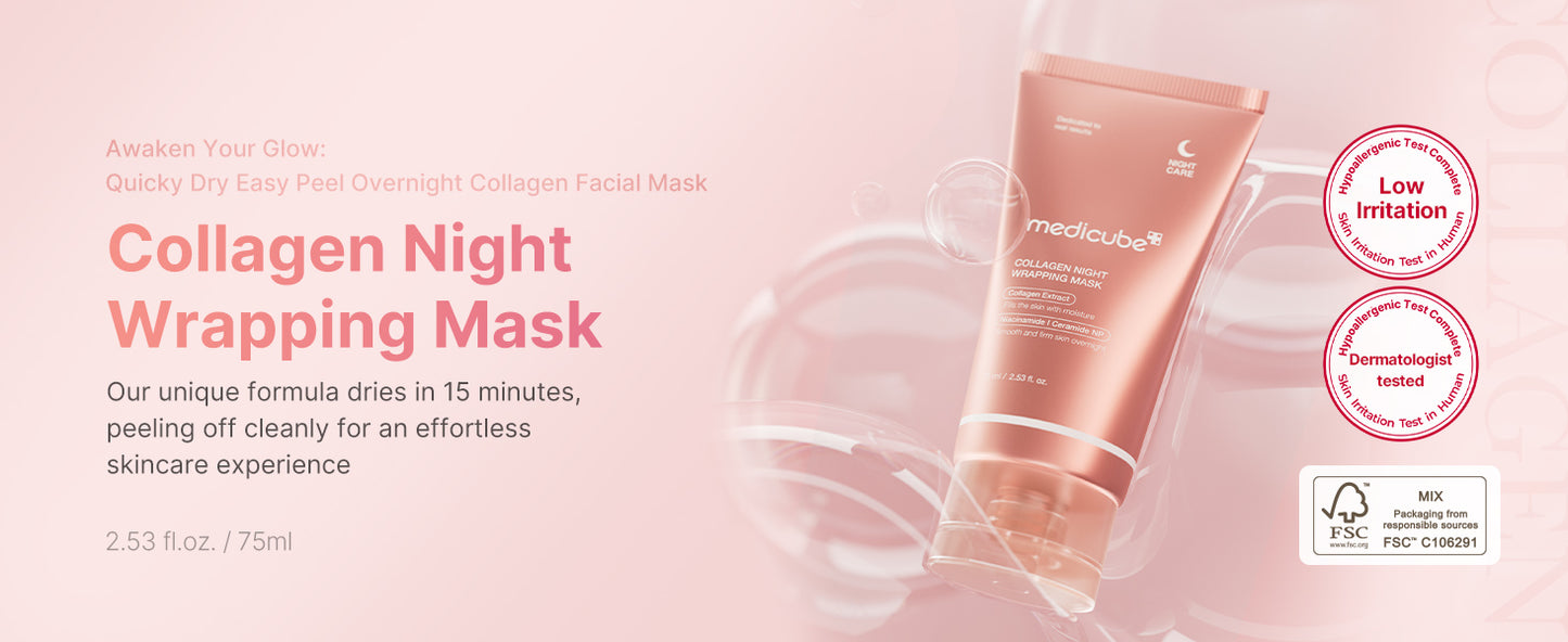 MEDICUBE Collagen Night Wrapping Mask 75ml