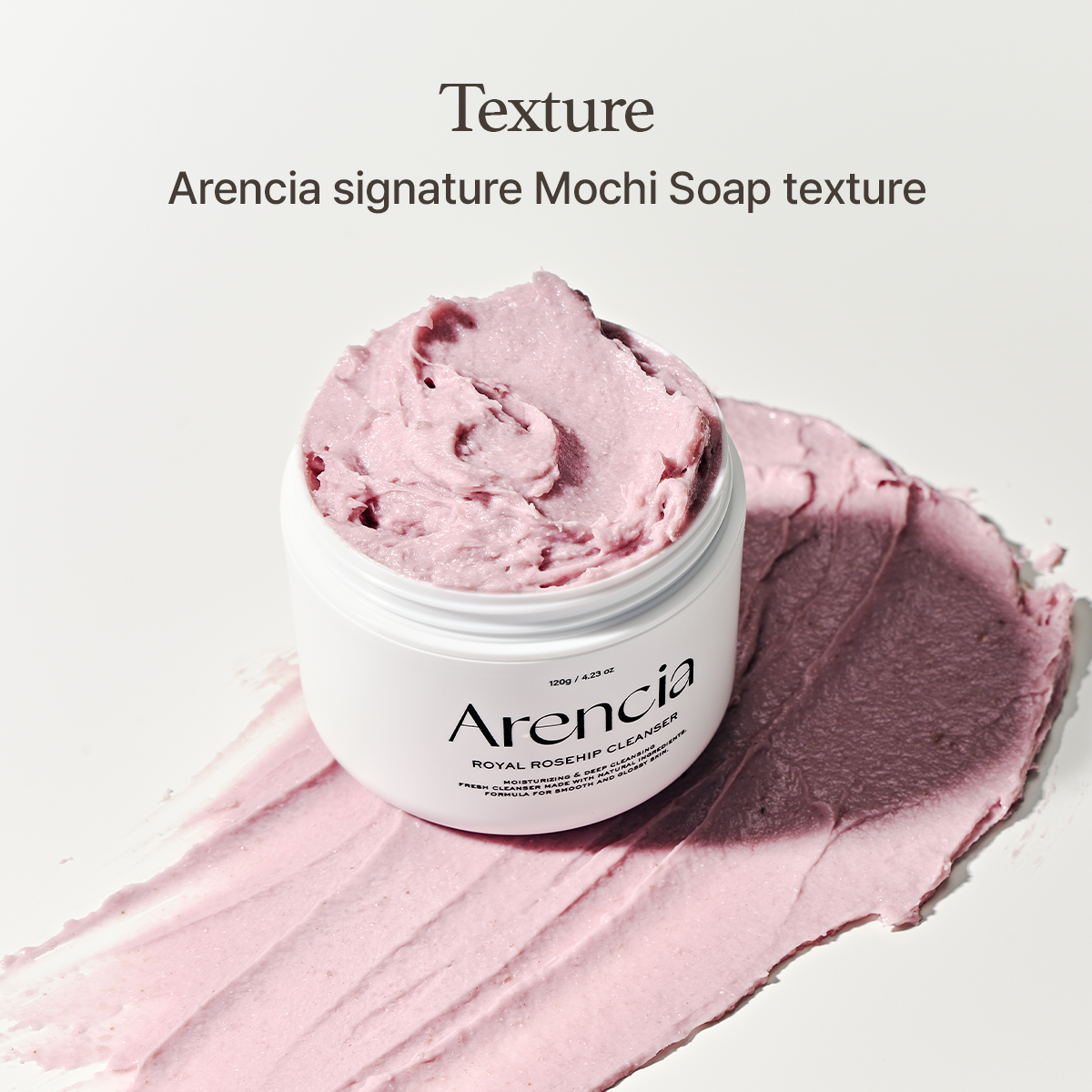 ARENCIA *renew* Fresh Rosehip Rice Mochi Cleanser 120g