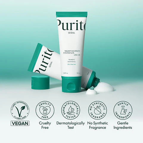 PURITO MIGHTY BAMBOO PANTHENOL CREAM 100ML