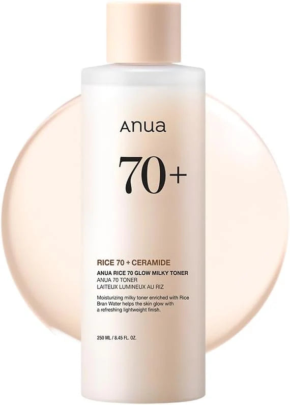 ANUA RICE 70 GLOW MILKY TONER 250 ml