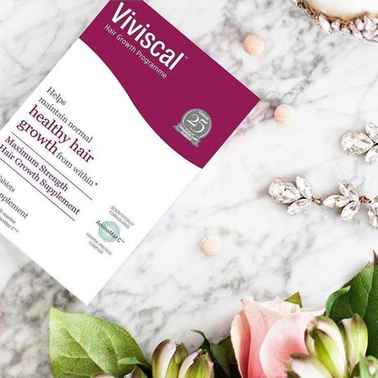 Viviscal Maximum Strength Hair Supplements for Thicker and Fuller Hair Women 30 tablets ( Ireland Version)