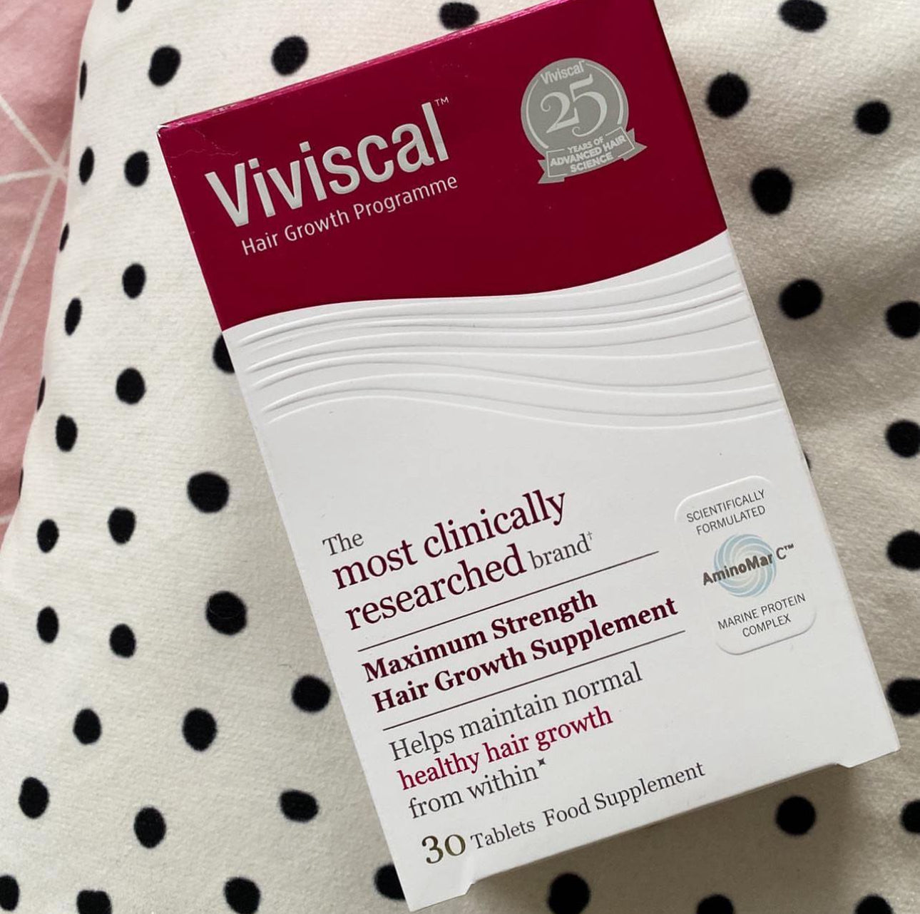 Viviscal Maximum Strength Hair Supplements for Thicker and Fuller Hair Women 30 tablets ( Ireland Version)