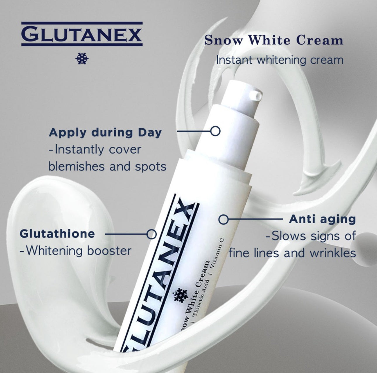 Glutanex Snow White Cream 50 ml