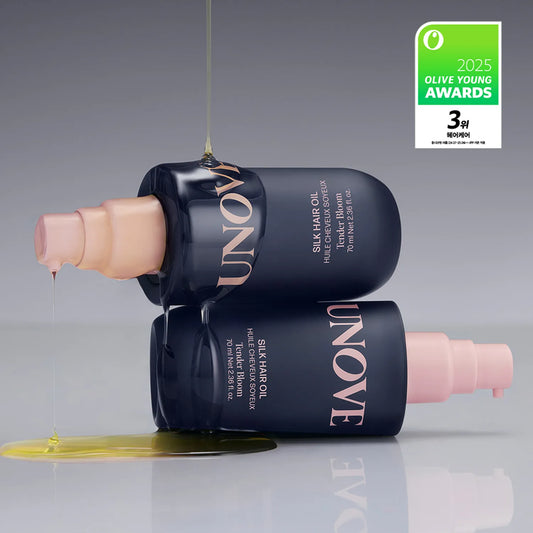 UNOVE Silk Oil Essence 70ml Double Pack