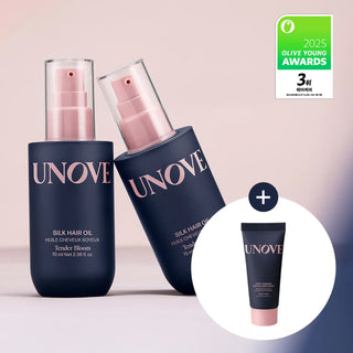 UNOVE Silk Oil Essence 70ml Double Pack