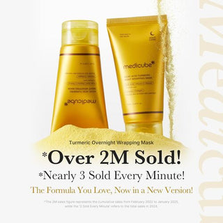 MEDICUBE Kojic Acid Turmeric Night Wrapping Mask 75ml