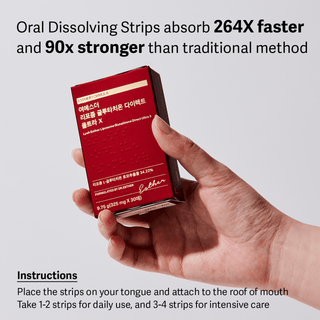ESTHER FORMULA
Liposome Glutathione Direct Ultra X 30 strips
