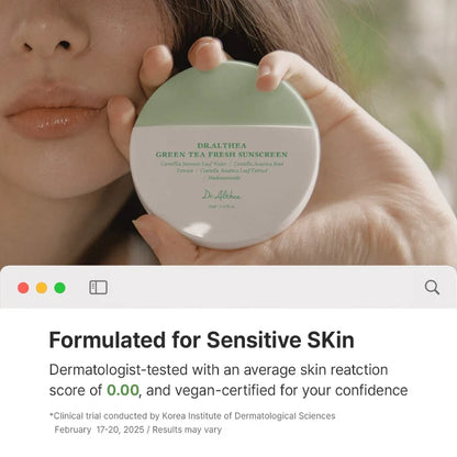 Dr. Althea Green Tea Fresh Sunscreen
