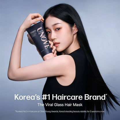 UNOVE Deep Damage Treatment Ex - Protein Hair Treatment & Hair Mask for Damaged Hair | Deep Conditioning & Keratin Hair Mask for Dry, Frizzy Hair | Korean Hair Care | Tender Bloom, 10.82 fl oz