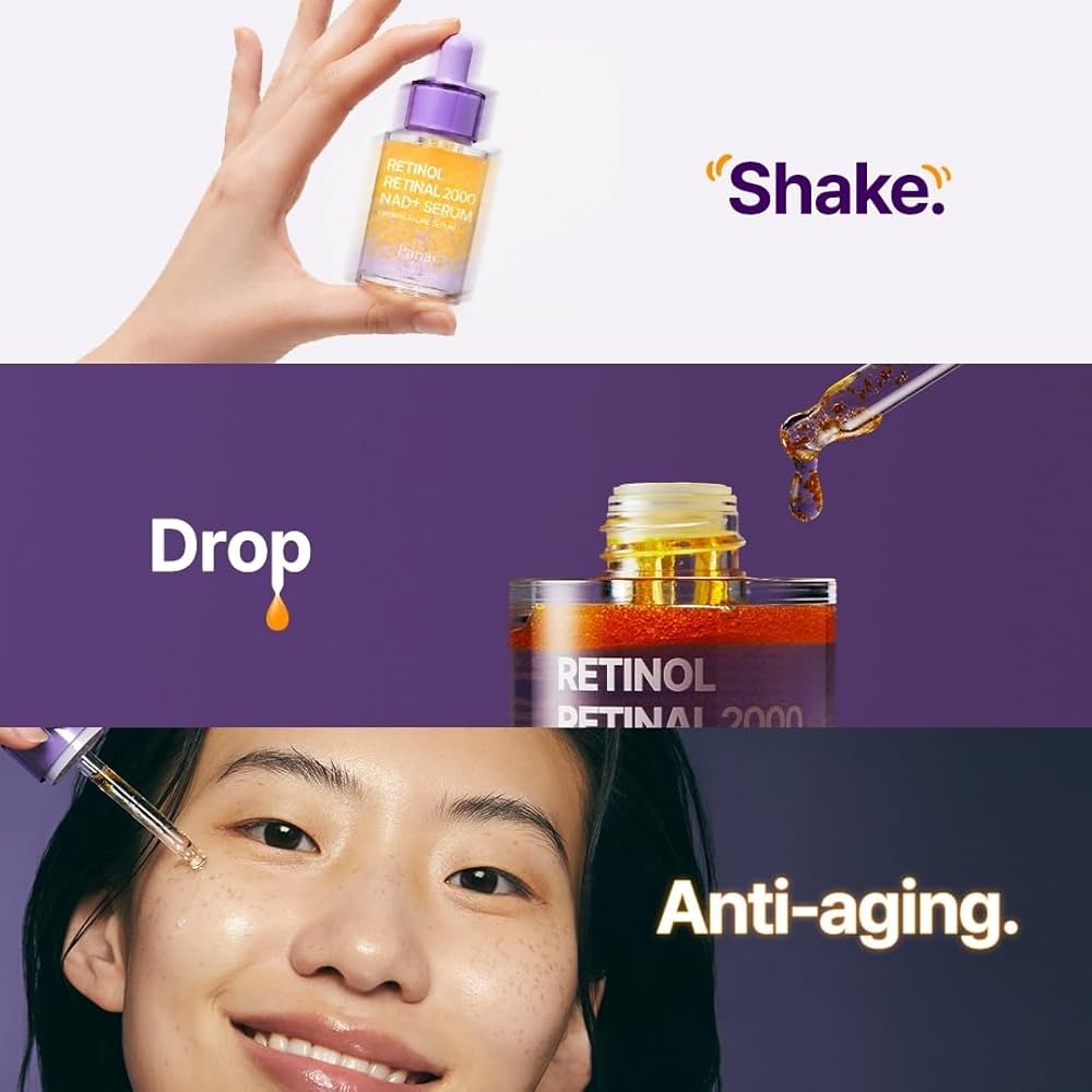 PURITO Retinol 0.1% + Retinal 0.1% Serum for Sensitive Skin 30 ml