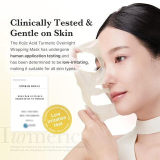MEDICUBE Kojic Acid Turmeric Night Wrapping Mask 75ml