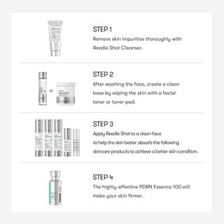 VT PDRN Essence 100 set + 3 cica reedle shot sachet 100
