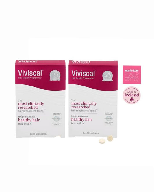 Viviscal Maximum Strength Hair Supplements for Thicker and Fuller Hair Women 30 tablets (pack of 2) Ireland version