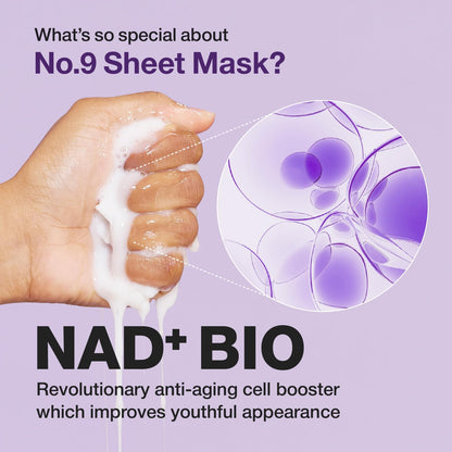 [Numbuzin] No.9 NAD Bio Lifting Full Cover Facial Mask