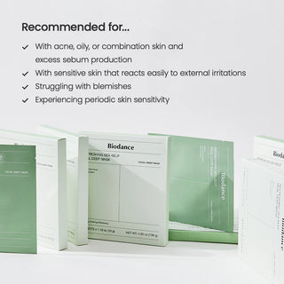 Biodance Refreshing Sea Kelp Real Deep Mask (4 masks) pack