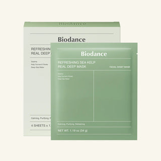 Biodance Refreshing Sea Kelp Real Deep Mask (4 masks) pack