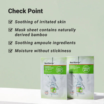 Real Barrier Control-T Ampoule Mask Sheet 25 ml