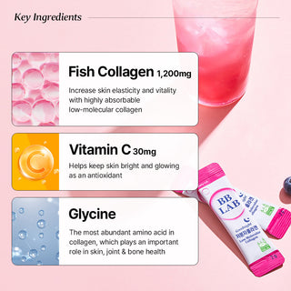 BB LAB (Halal) Low Molecular Collagen 2g*30 sticks