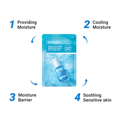 Real Barrier Aqua Soothing Ampoule Mask 28ml