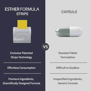 ESTHER FORMULA
Glutathione Direct 3X

L-Glutathione (50% purity)
+Vitamin C, milk thistle, L-cysteine