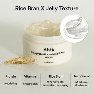 Abib Rice Probiotics Overnight Mask Barrier Jelly
