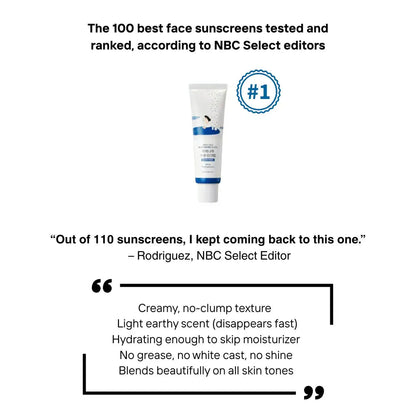 ROUNDLAD Birch Moisturizing Sunscreen UVLock SPF 45+ Broad Spectrum