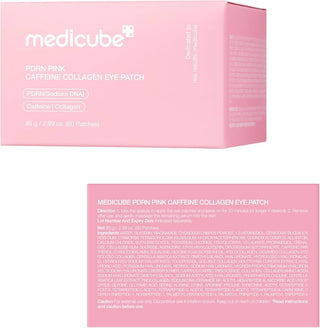 medicube Eye Patch PDRN Caffeine Collagen - Firming Gel Patches, 60 patches