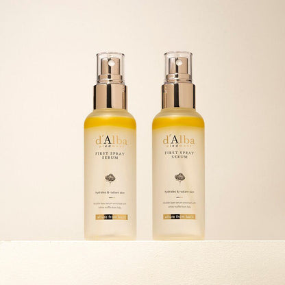 d'Alba White Truffle First Spray Serum 100mL Double Pack