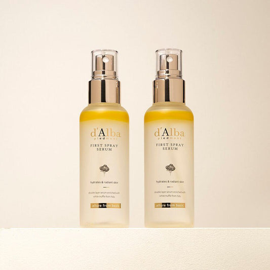 d'Alba White Truffle First Spray Serum 100mL (2x)
