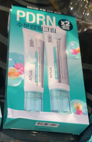 Anua PDRN Hyaluronic Acid 100 Moisturizing Cream 60ml*2ea set (OLIVE YOUNG)
