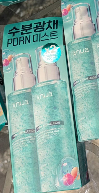Anua PDRN Hyaluronic Acid Hydrating Capsule Mist 100ml Double Pack