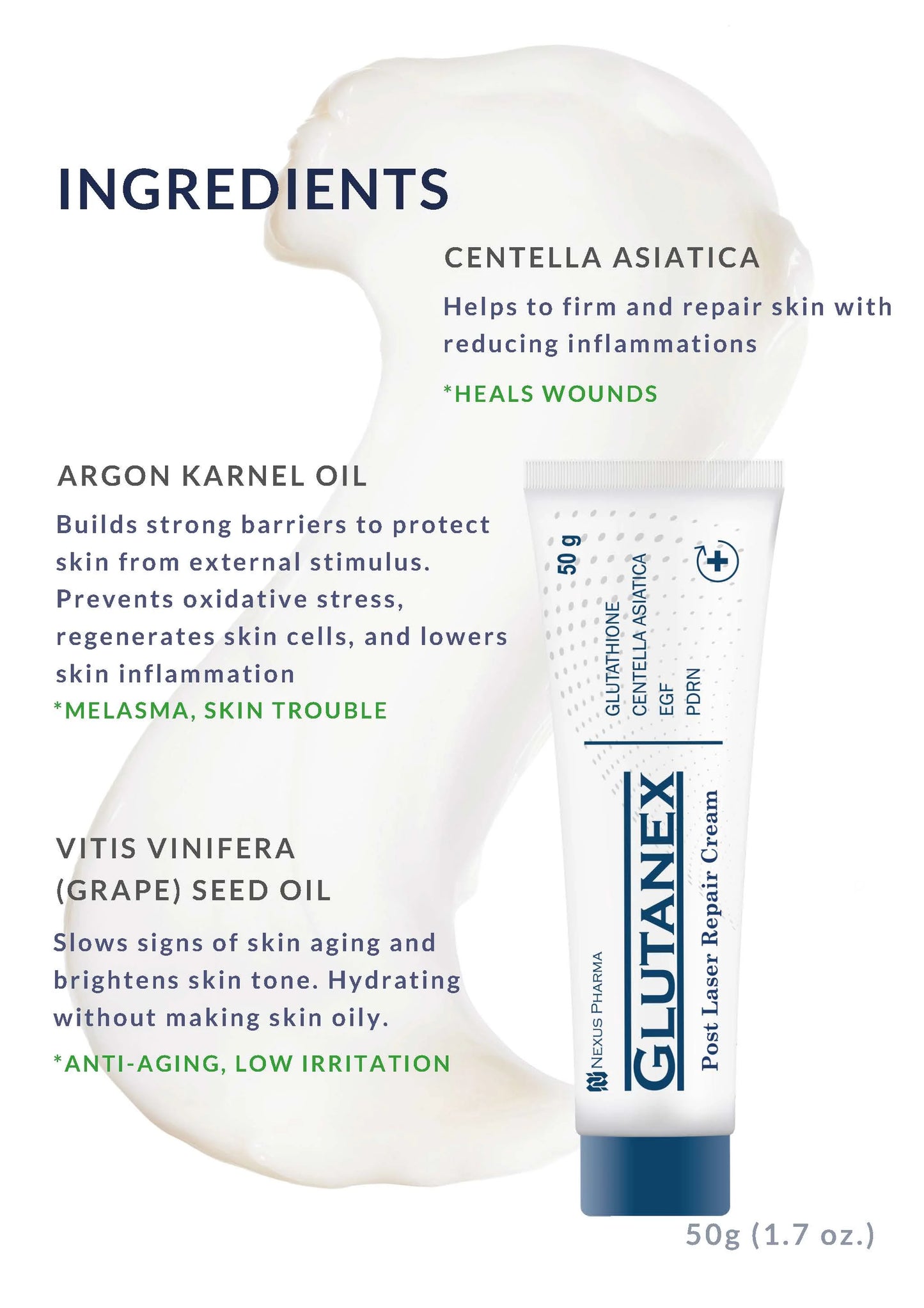 Glutanex Cica Cream 50g