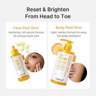 medicube Body Peel Shot with Kojic Acid and Turmeric 280 ml
