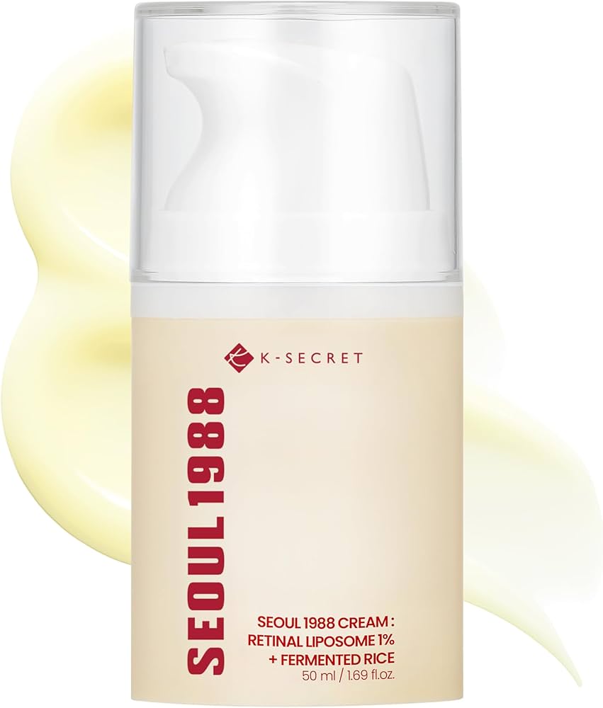 K-SECRET SEOUL 1988 CREAM : RETINAL LIPOSOME 1% + FERMENTED RICE 50ML