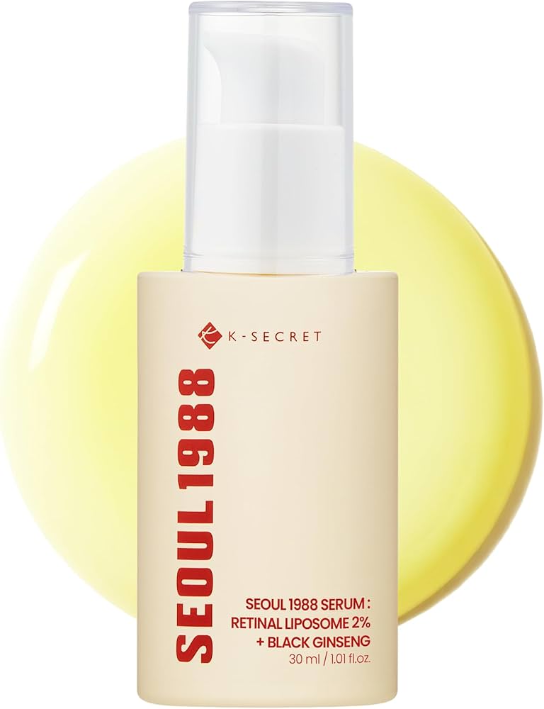 KSECRET SEOUL1988 SERUM: RETINAL LIPOSOME 2% + BLACK GINSENG 30 ml