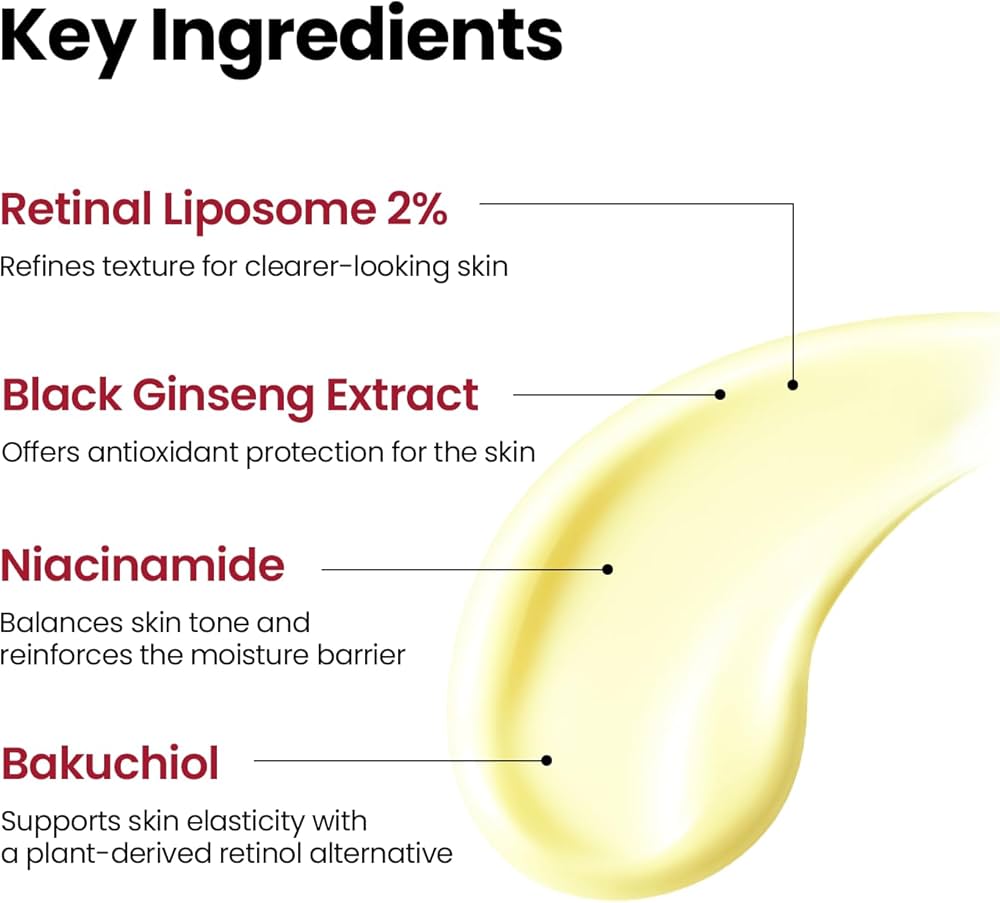 KSECRET SEOUL1988 SERUM: RETINAL LIPOSOME 2% + BLACK GINSENG 30 ml