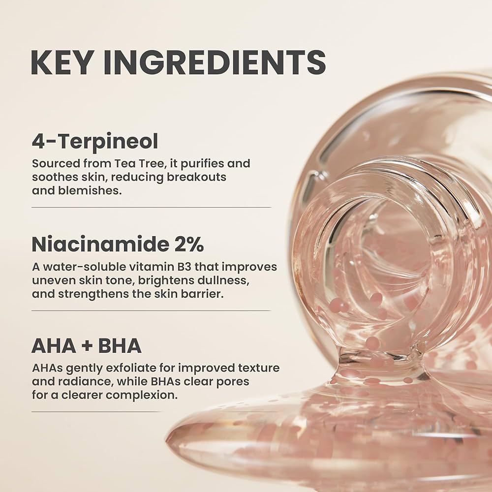 AXIS-Y Spot The Difference Blemish Spot Treatment - 4-Terpineol 2% Niacinamide AHA BHA Soothes Breakouts & Skin Barrier Repair - Vegan Korean Skin Care Face Serum (0.50 fl. oz.)