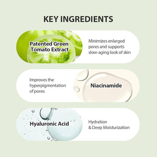 SUNGBOON EDITOR Green Tomato Pore Lifting Ampoule (OLIVE YOUNG set) 30ml+30ml+10ml (70ml)