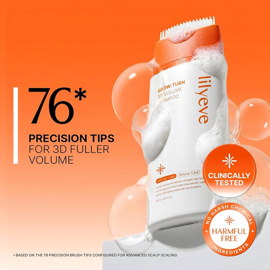 lilyeve GROWTURN 3D Volume Brush Shampoo 200 ml
