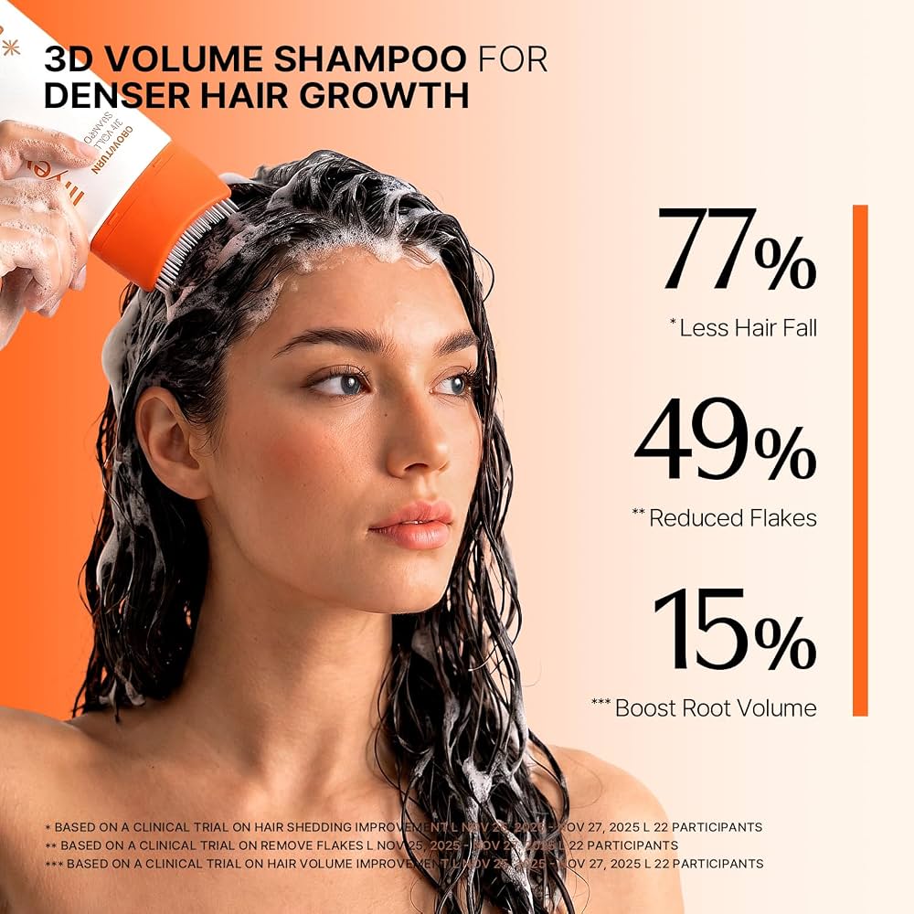 lilyeve GROWTURN 3D Volume Brush Shampoo 200 ml
