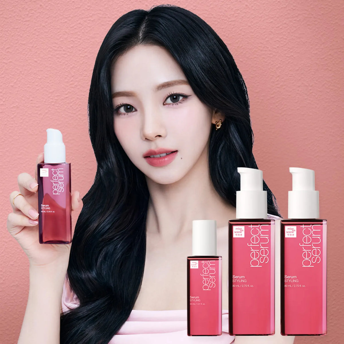 Mise-en-scene Perfect Serum Styling 80mL*2ea+30mL (NEW) OLIVE YOUNG