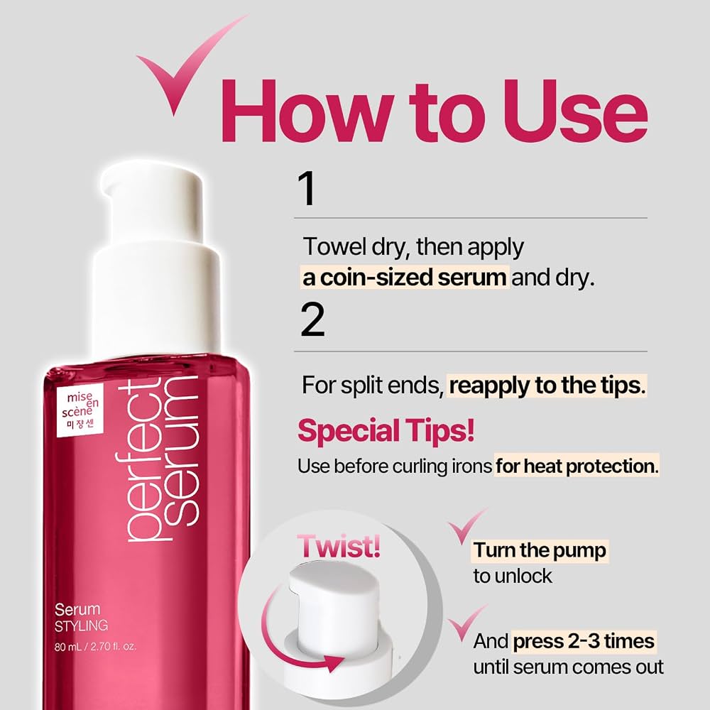 Mise-en-scene Perfect Serum Styling 80mL*2ea+30mL (NEW) OLIVE YOUNG