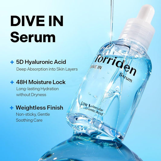 Torriden DIVE IN Hyaluronic Acid Serum 50ml (1.69 fl.oz.)