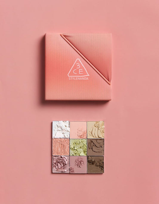 3CE MULTI EYE COLOR PALETTE THE TEXTILE (CROSS THE LIME)